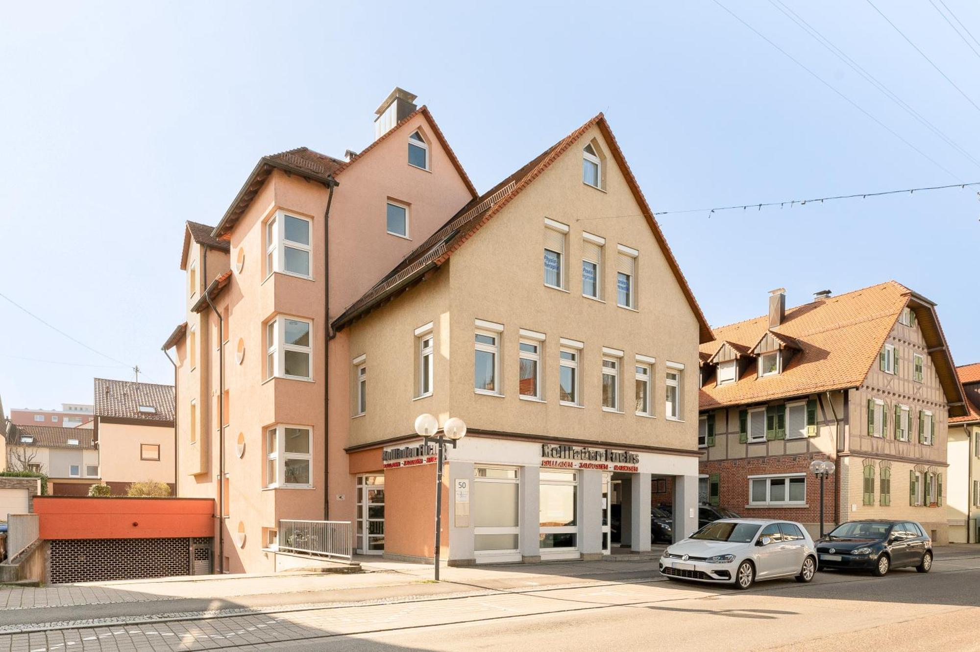Helle Zentrumsnahe Familienfreundliche Ferienwohnung Fellbach Exterior foto